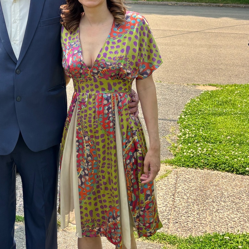 Colorful Patterned Dress